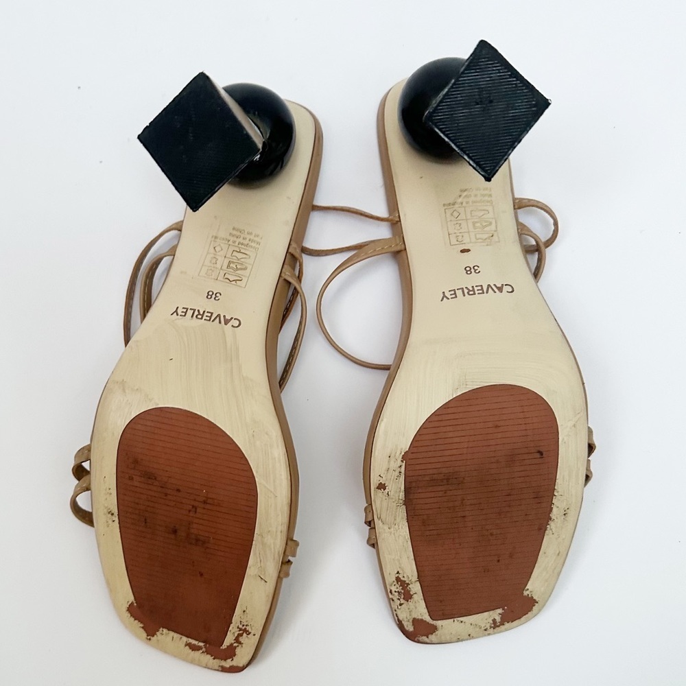 Caverley Trish Mule in Tan - Picture 8 of 11